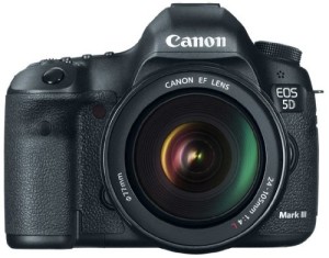 Canon EOS 5D Mark III 22.3 MP Full Frame CMOS with 1080p Full-HD Video Mode Digital SLR Camera (Body)