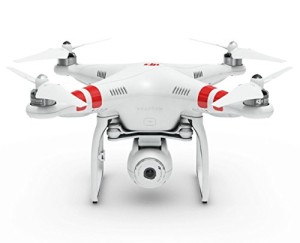 DJI Phantom 2 Vision Quadcopter with Integrated FPV Camcorder (White)