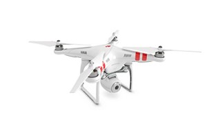 DJI Phantom 2 Vision Quadcopter with Integrated FPV Camcorder (White)