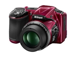 Nikon COOLPIX L830 16 MP CMOS Digital Camera with 34x Zoom NIKKOR Lens and Full 1080p HD Video (Red)