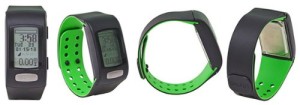 LifeTrak Move C300 24-hour Fitness Tracker, Black/Woodland Green