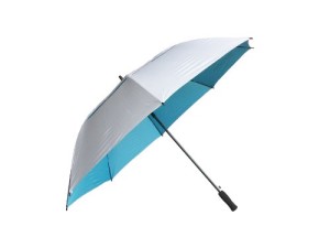 RainStoppers 62-Inch Silver Coated Windbuster Golf Umbrella