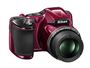 Nikon COOLPIX L830 16 MP CMOS Digital Camera with 34x Zoom NIKKOR Lens and Full 1080p HD Video (Red)