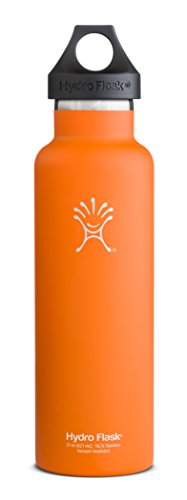 Hydro Flask Insulated Stainless Steel Water Bottle, Standard Mouth, 21-Ounce