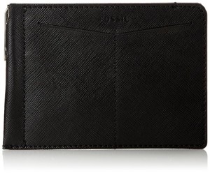 Fossil Men's Slim Passport Sleeve - Black