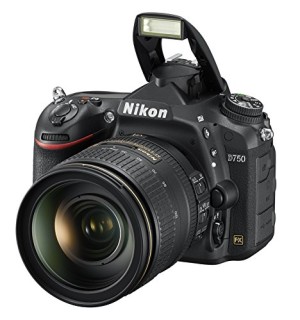 Nikon D750 FX-format Digital SLR Camera w/ 24-120mm f/4G ED VR AF-S NIKKOR Lens