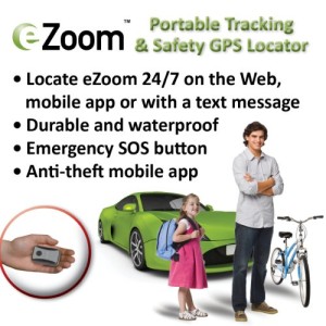 Securus EZOOM1000 eZoom Personal GPS Locator (Requires Service Plan)