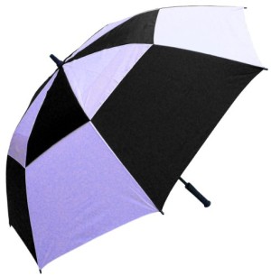 RainStoppers 62-Inch Double Canopy Golf Umbrella