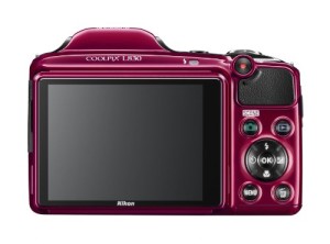 Nikon COOLPIX L830 16 MP CMOS Digital Camera with 34x Zoom NIKKOR Lens and Full 1080p HD Video (Red)