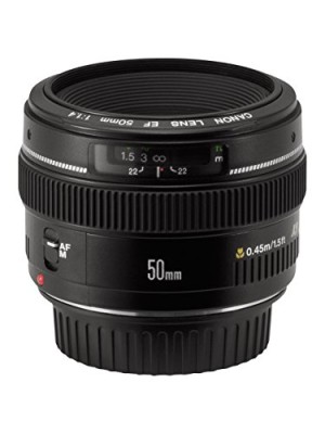 Canon EF 50mm f/1.4 USM Standard & Medium Telephoto Lens for Canon SLR Cameras