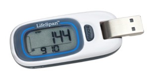 LifeSpan MyStride Activity Tracker (White, Small)