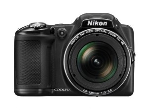 Nikon COOLPIX L830 16 MP CMOS Digital Camera with 34x Zoom NIKKOR Lens and Full 1080p HD Video (Black)