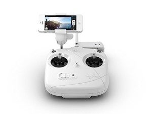 DJI Phantom 2 Vision Quadcopter with Integrated FPV Camcorder (White)
