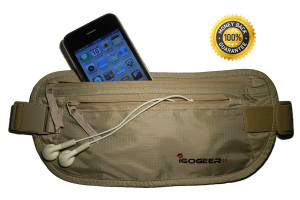 igogeer.com deluxe money belt with Rfid blocking - guarantee