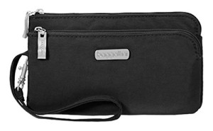 Baggallini Rfid Double Zip Wristlet