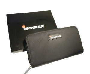 Igogeer.com - women travel clutch wallet W05 with Rfid blocking - with gift box - up