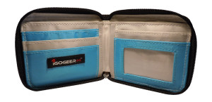 Igogeer.com - men pocket wallet M05 with Rfid blocking - internal