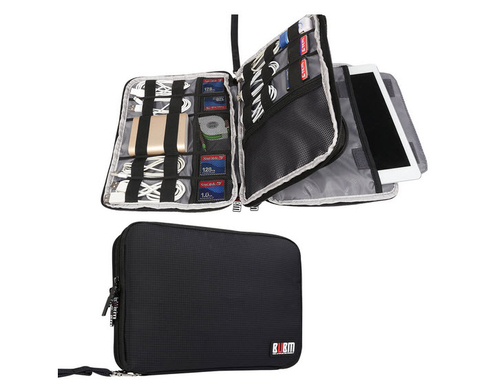 IGOGEER - BUBM Double Layer Travel Gear Organizer